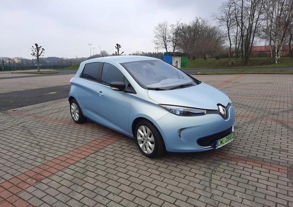 Renault Zoe cena 32900 przebieg: 87200, rok produkcji 2014 z Suchowola małe 67